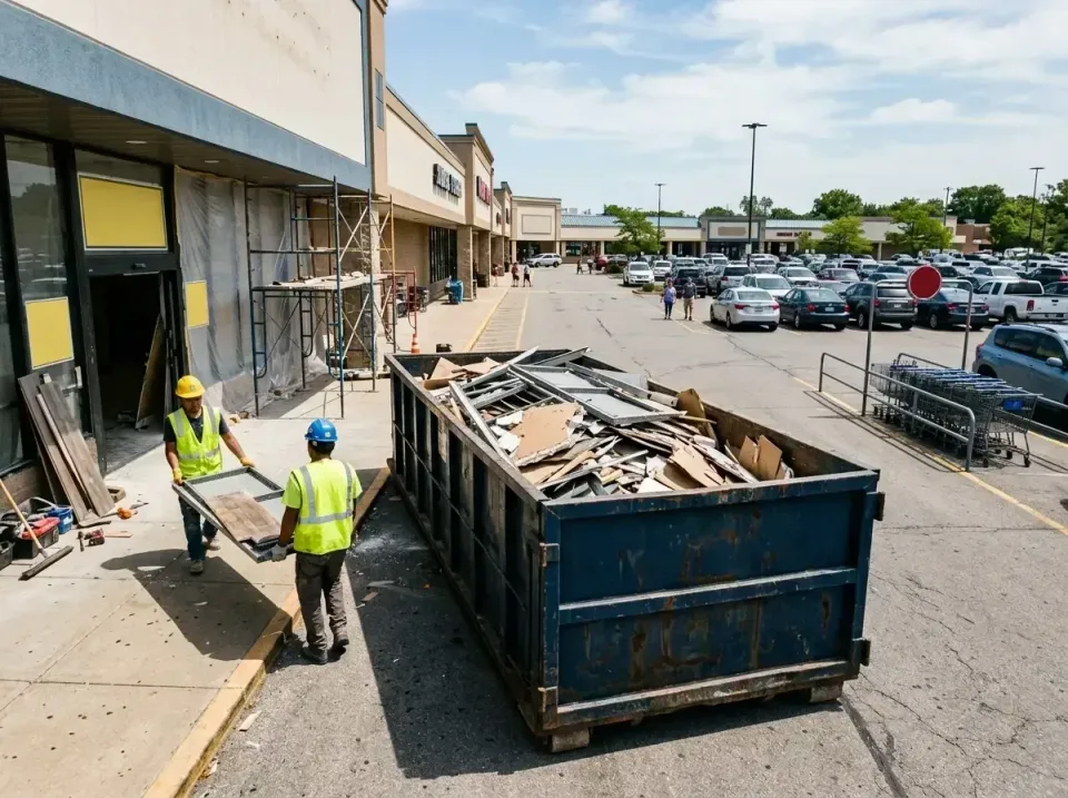 retail-store-renovation-debris-003 — frequently asked questions, Roll-off Dumpster Rentals in Southside, AR
